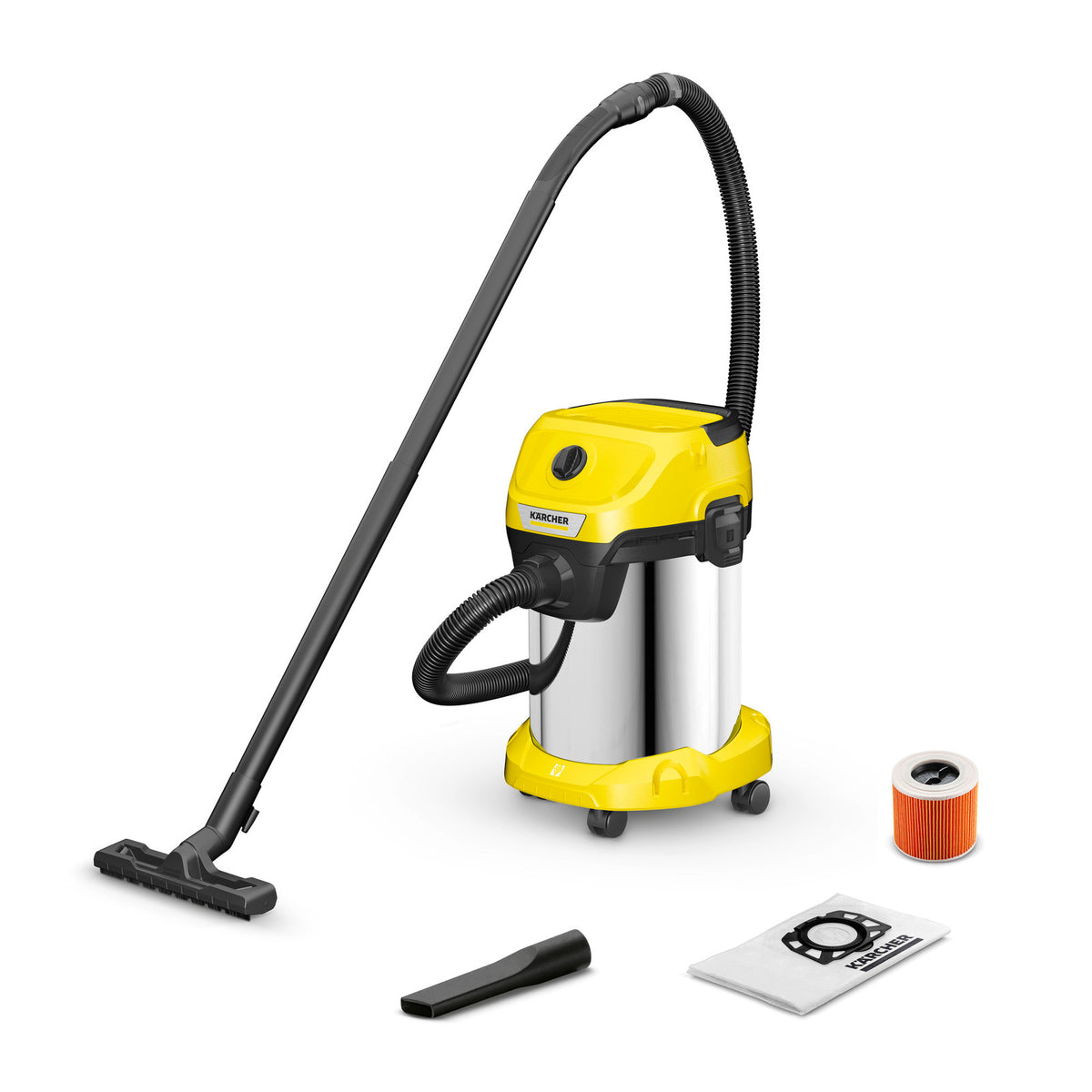 Karcher Aspirateur a eau et Poussière Plastique- WD3